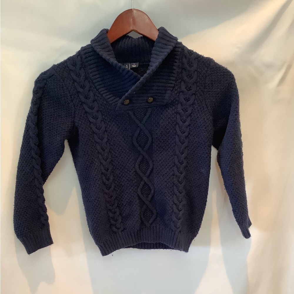 Janie and Jack Navy Sweater